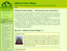 Tablet Screenshot of foret-village.de